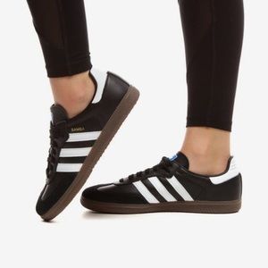 Adidas Black Samba sneakers-women’s size 6.5